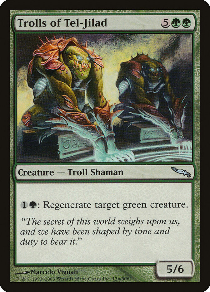Trolls of Tel-Jilad [Mirrodin] | Webway Games