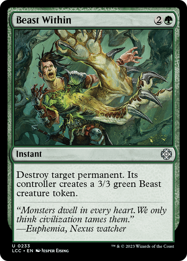 Beast Within [The Lost Caverns of Ixalan Commander] | Webway Games