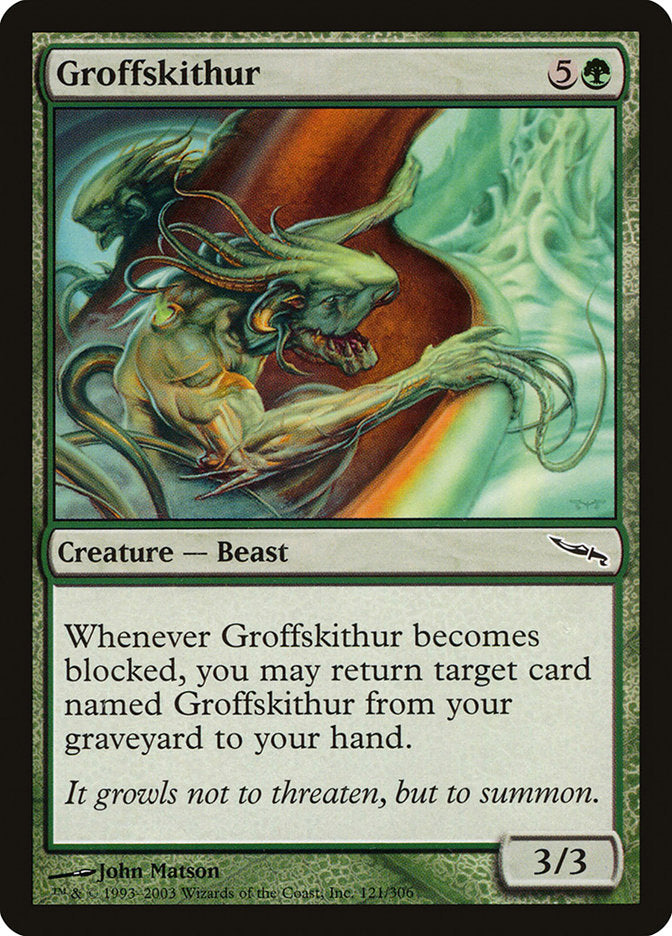 Groffskithur [Mirrodin] | Webway Games