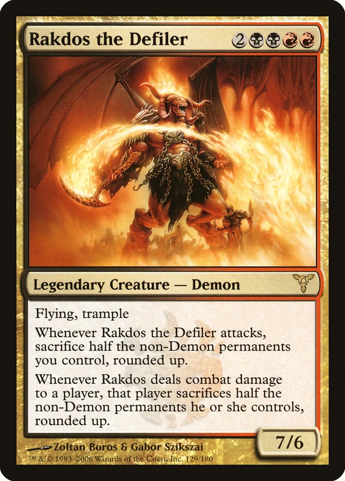 Rakdos the Defiler [Dissension] | Webway Games