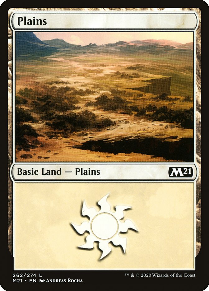 Plains (#262) [Core Set 2021] | Webway Games
