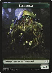Elemental (008) // Elemental (010) Double-sided Token [Commander: Zendikar Rising Tokens] | Webway Games