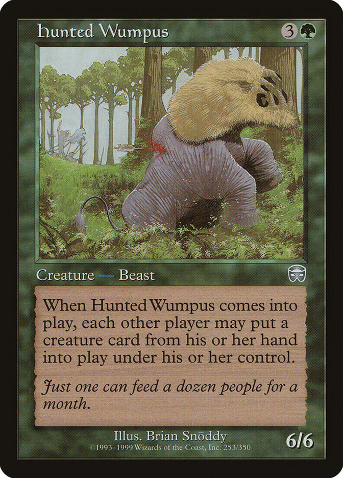 Hunted Wumpus [Mercadian Masques] | Webway Games