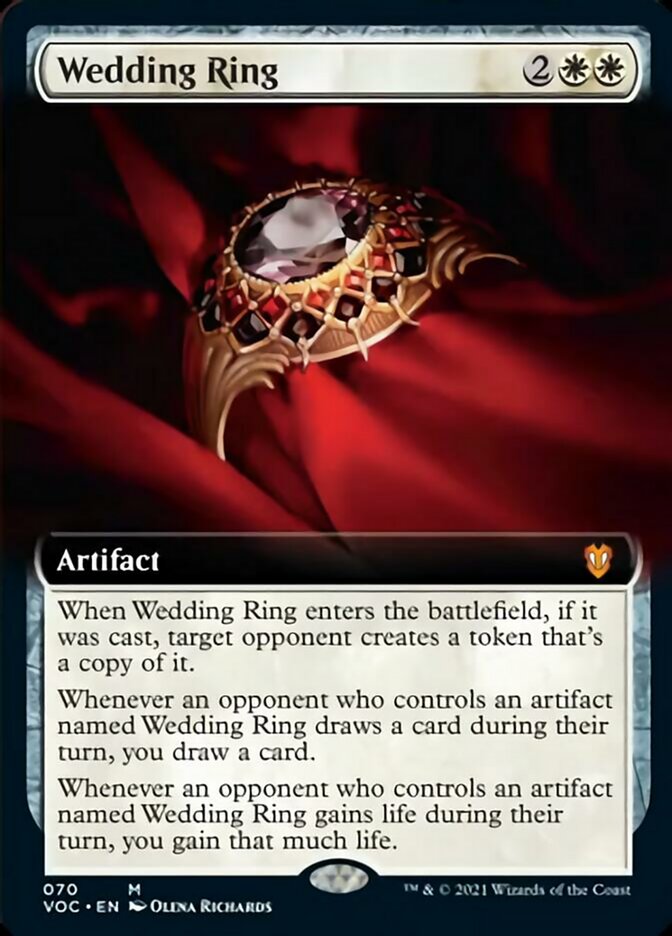 Wedding Ring (Extended) [Innistrad: Crimson Vow Commander] | Webway Games