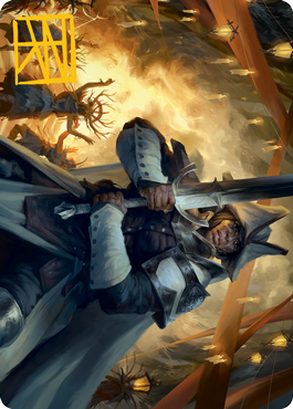 Ritual Guardian Art Card (Gold-Stamped Signature) [Innistrad: Midnight Hunt Art Series] | Webway Games