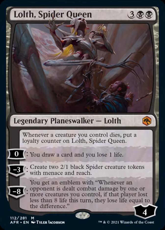 Lolth, Spider Queen [Dungeons & Dragons: Adventures in the Forgotten Realms] | Webway Games