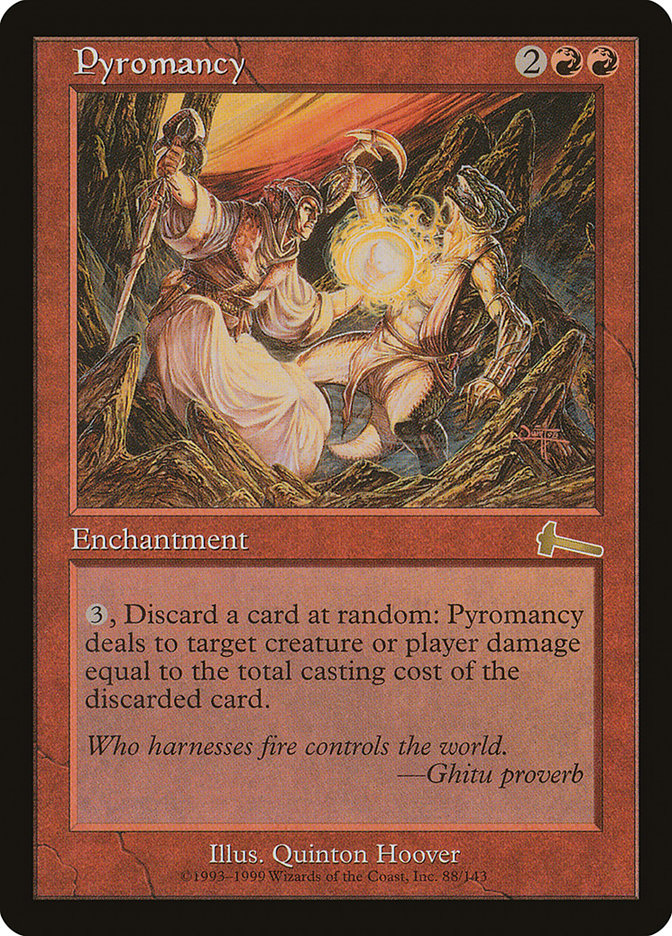 Pyromancy [Urza's Legacy] | Webway Games