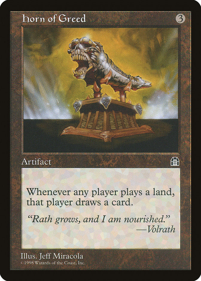 Horn of Greed [Stronghold] | Webway Games