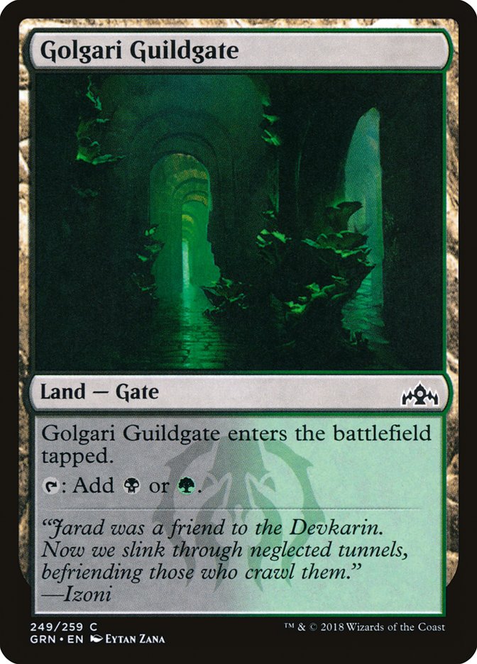 Golgari Guildgate (249/259) [Guilds of Ravnica] | Webway Games