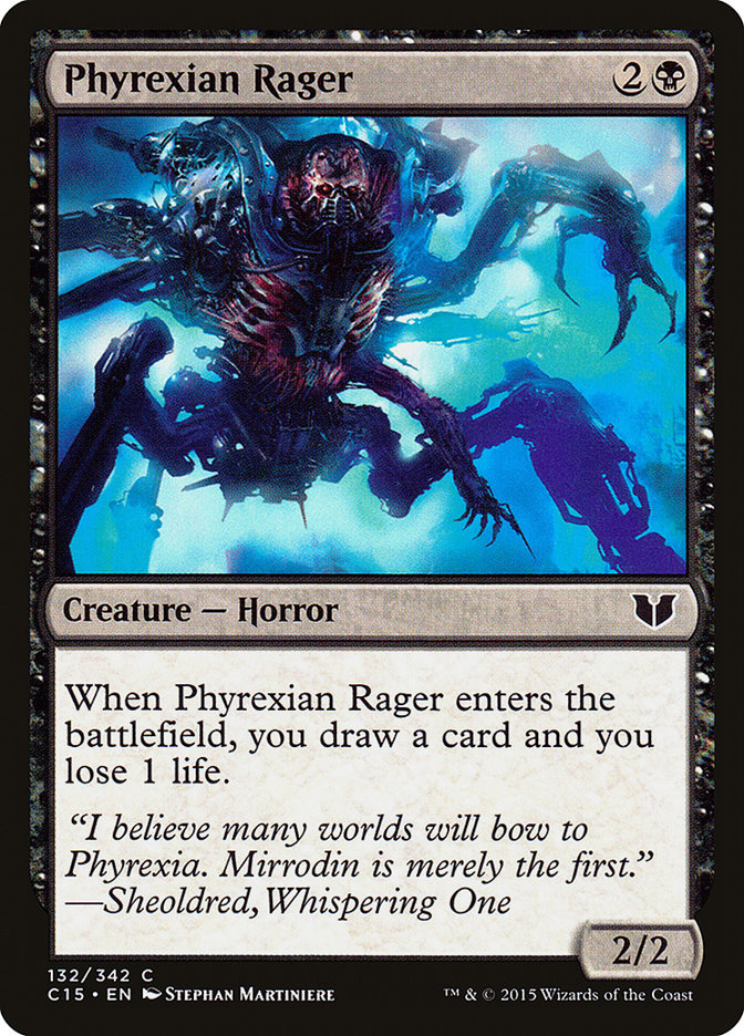 Phyrexian Rager [Commander 2015] | Webway Games