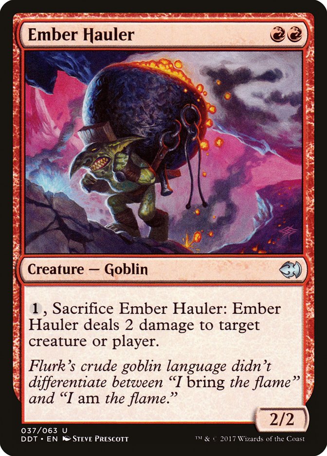 Ember Hauler [Duel Decks: Merfolk vs. Goblins] | Webway Games