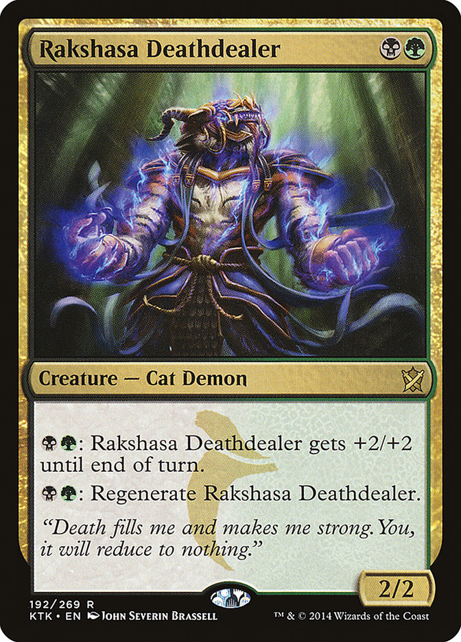 Rakshasa Deathdealer [Khans of Tarkir] | Webway Games