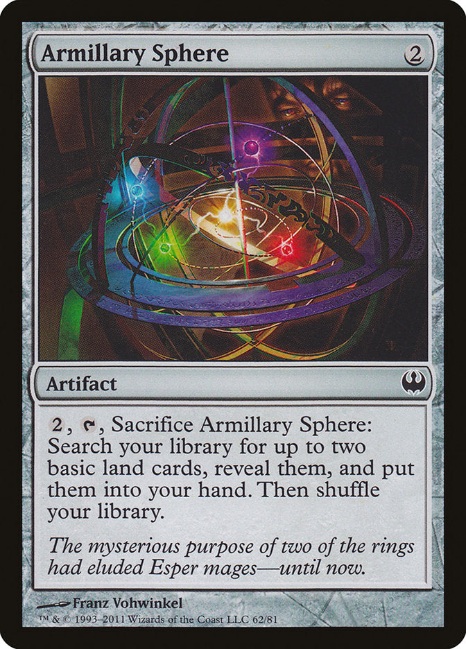 Armillary Sphere [Duel Decks: Knights vs. Dragons] | Webway Games