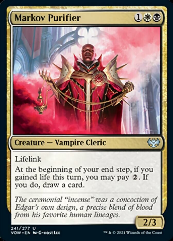 Markov Purifier [Innistrad: Crimson Vow] | Webway Games
