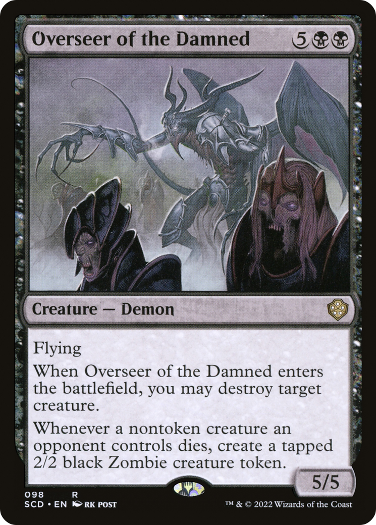 Overseer of the Damned [Starter Commander Decks] | Webway Games