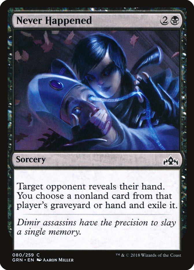 Never Happened [Guilds of Ravnica] | Webway Games