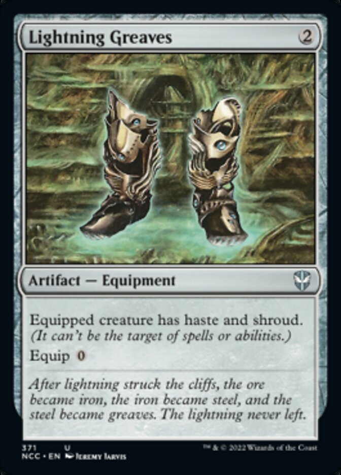 Lightning Greaves [Streets of New Capenna Commander] | Webway Games