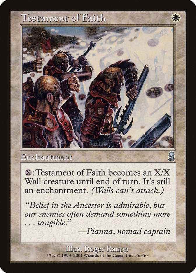 Testament of Faith [Odyssey] | Webway Games