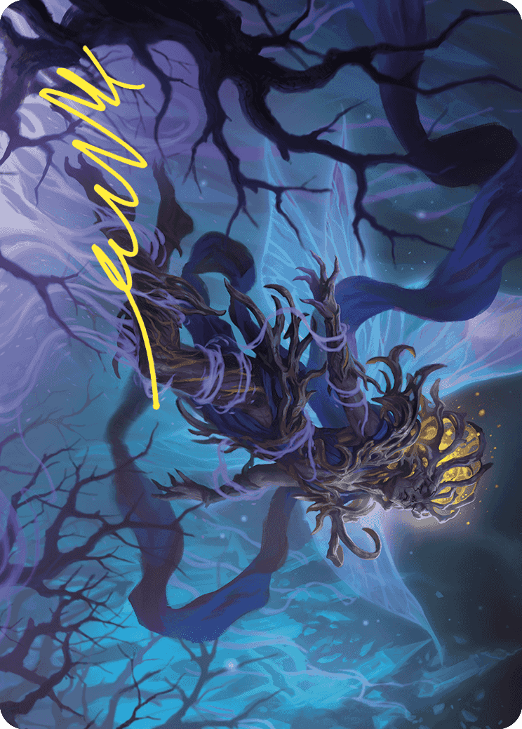 Sleep-Cursed Faerie Art Card (Gold-Stamped Signature) [Wilds of Eldraine Art Series] | Webway Games