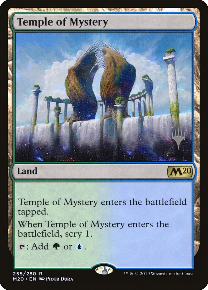 Temple of Mystery (Promo Pack) [Core Set 2020 Promos] | Webway Games