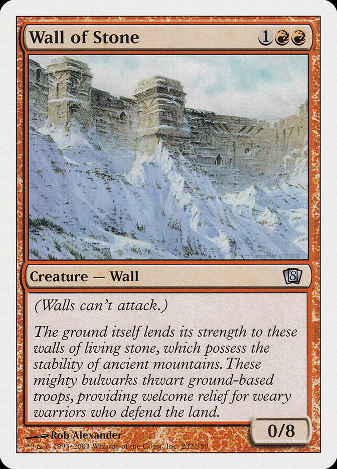 Wall of Stone [Eighth Edition] | Webway Games