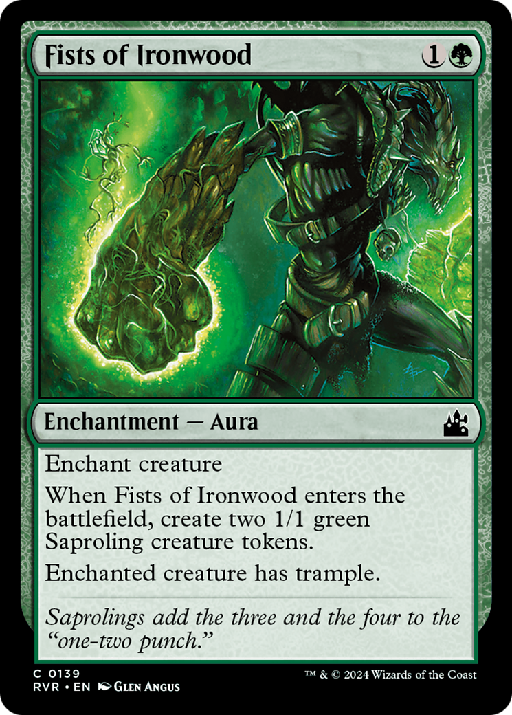 Fists of Ironwood [Ravnica Remastered] | Webway Games