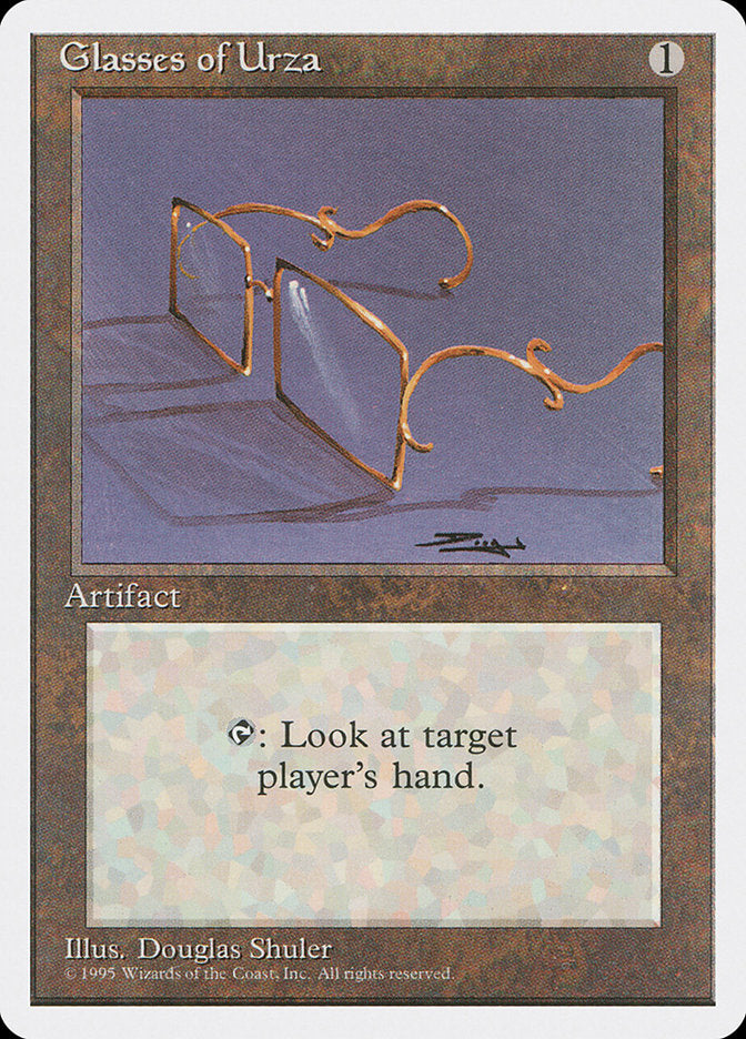Glasses of Urza [Fourth Edition] | Webway Games