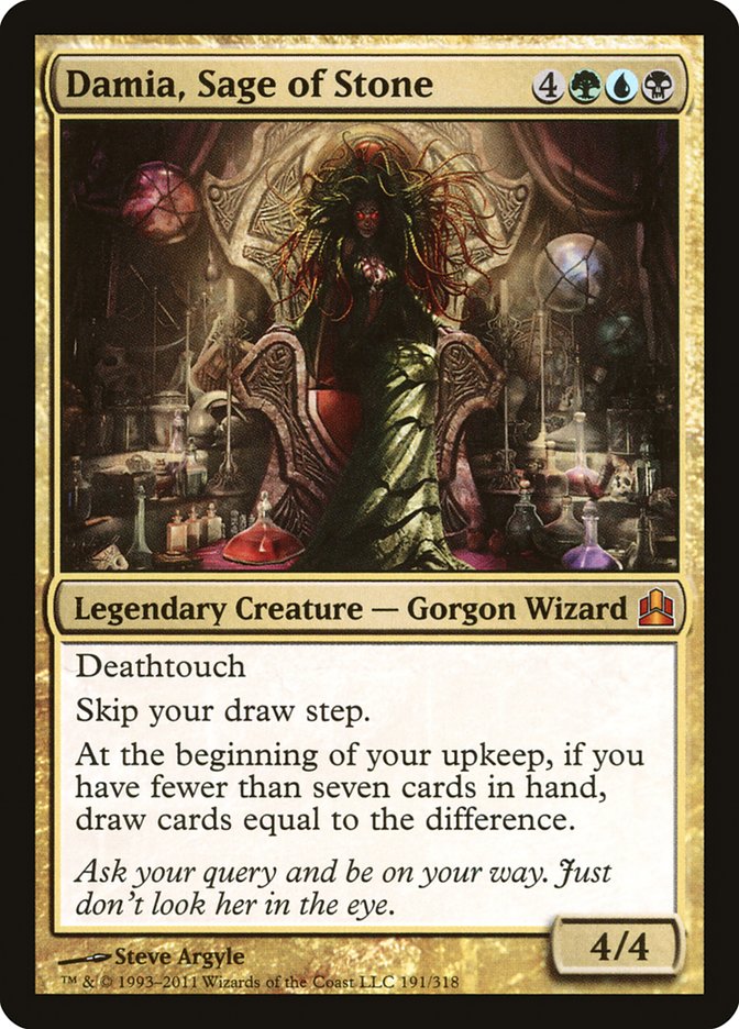 Damia, Sage of Stone [Commander 2011] | Webway Games