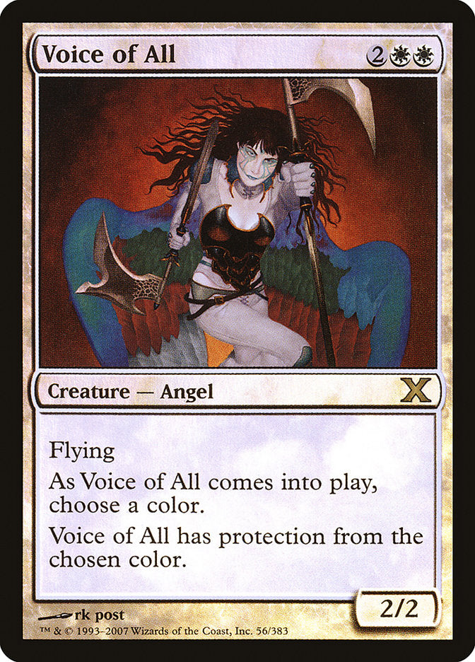 Voice of All (Premium Foil) [Tenth Edition] | Webway Games