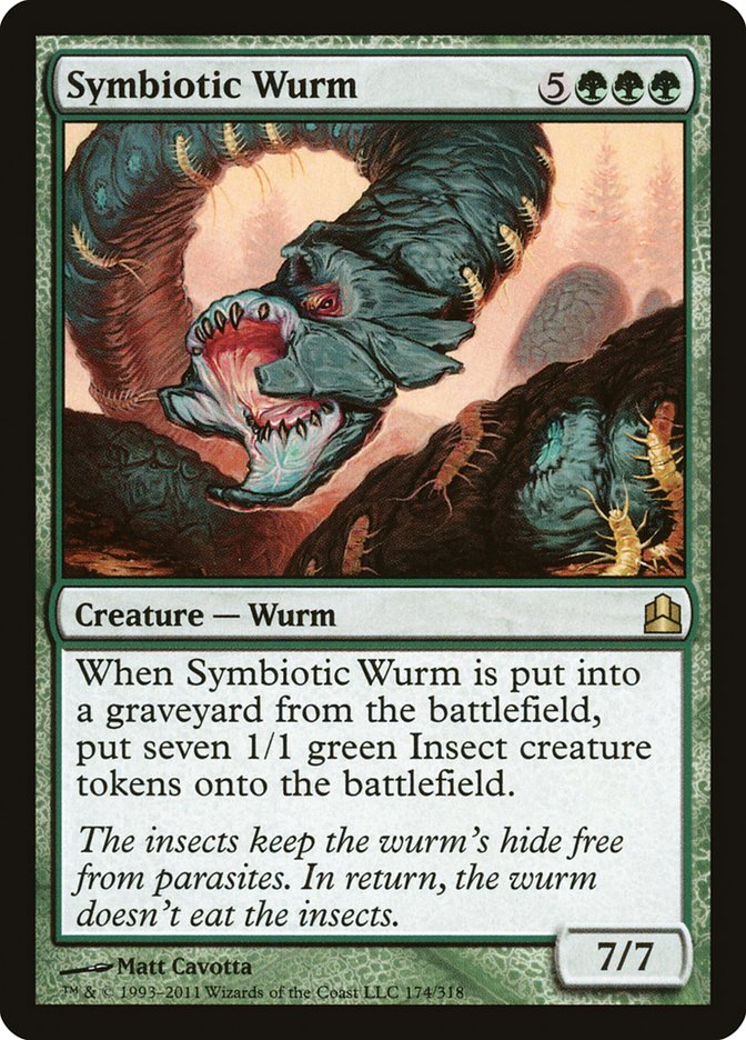 Symbiotic Wurm [Commander 2011] | Webway Games