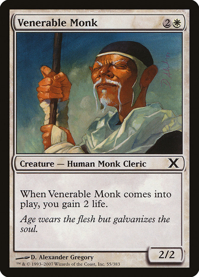Venerable Monk [Tenth Edition] | Webway Games