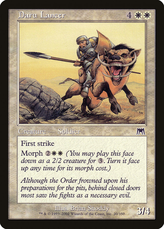 Daru Lancer [Onslaught] | Webway Games