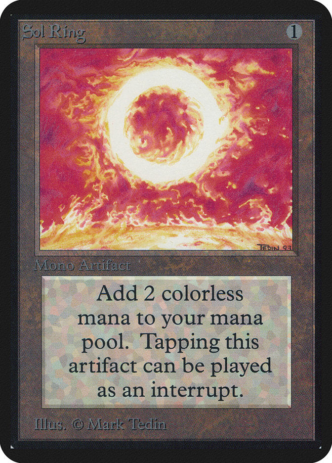 Sol Ring [Limited Edition Alpha] | Webway Games