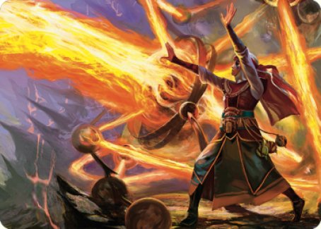 Ghitu Amplifier Art Card [Dominaria United Art Series] | Webway Games