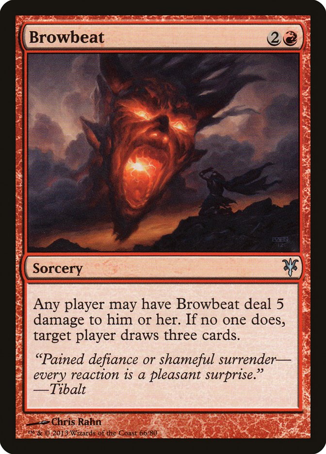 Browbeat [Duel Decks: Sorin vs. Tibalt] | Webway Games