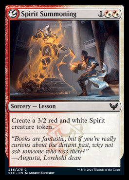 Spirit Summoning [Strixhaven: School of Mages] | Webway Games
