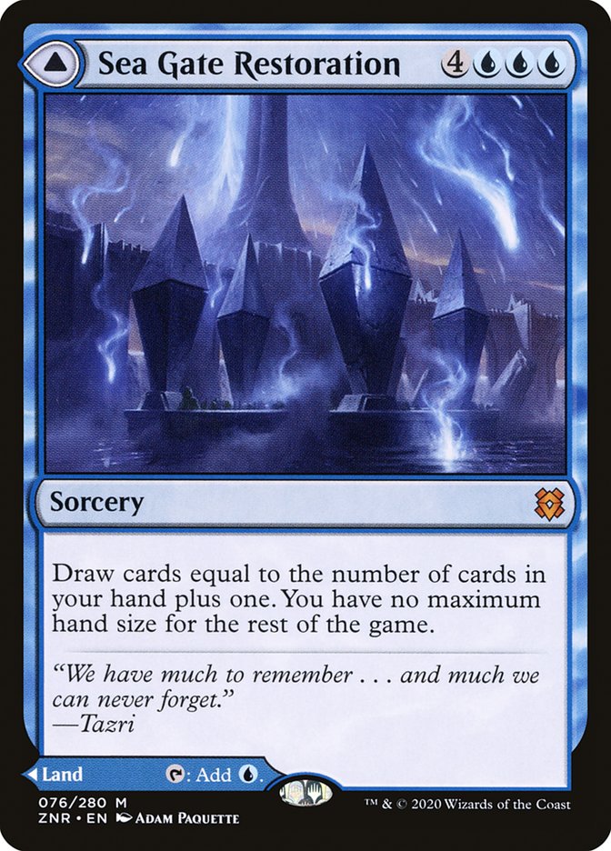 Sea Gate Restoration // Sea Gate, Reborn [Zendikar Rising] | Webway Games