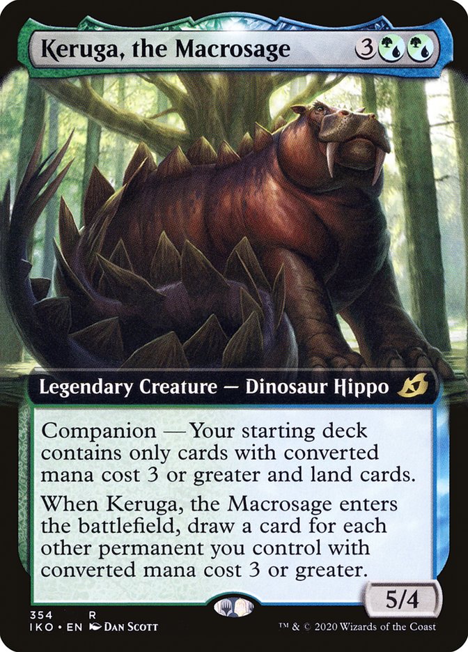 Keruga, the Macrosage (Extended Art) [Ikoria: Lair of Behemoths] | Webway Games