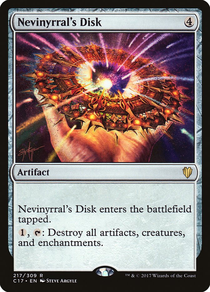 Nevinyrral's Disk [Commander 2017] | Webway Games