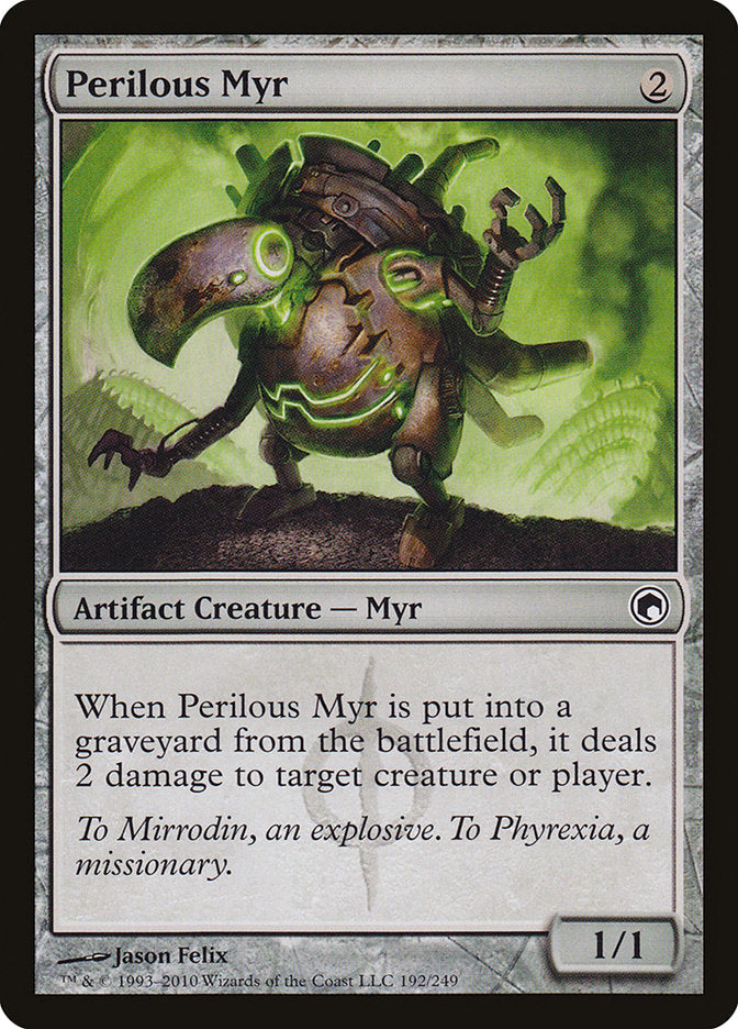 Perilous Myr [Scars of Mirrodin] | Webway Games
