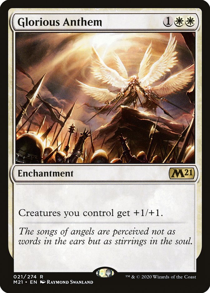 Glorious Anthem [Core Set 2021] | Webway Games
