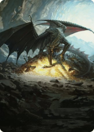 Ancient Copper Dragon Art Card (04) [Commander Legends: Battle for Baldur's Gate Art Series] | Webway Games