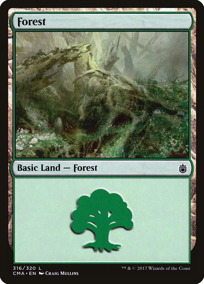 Forest (#316) [Commander Anthology] | Webway Games