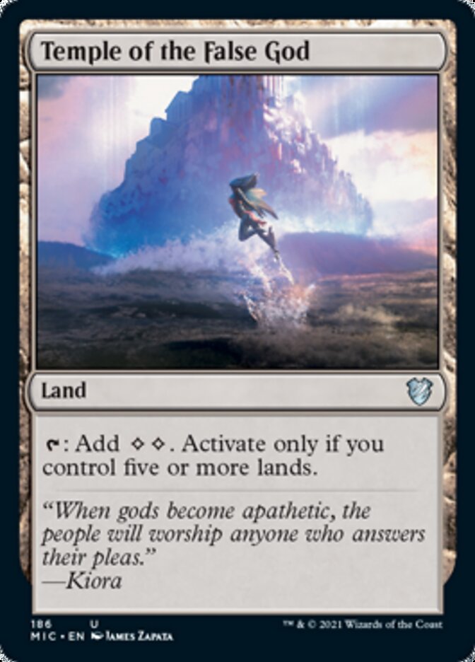Temple of the False God [Innistrad: Midnight Hunt Commander] | Webway Games