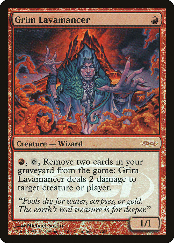 Grim Lavamancer [Judge Gift Cards 2006] | Webway Games