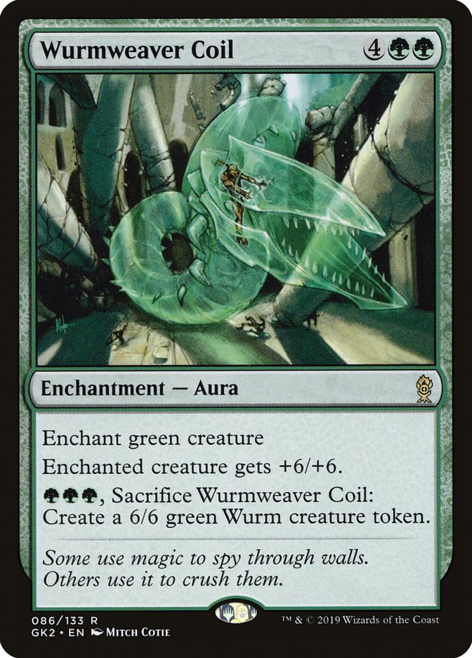 Wurmweaver Coil [Ravnica Allegiance Guild Kit] | Webway Games