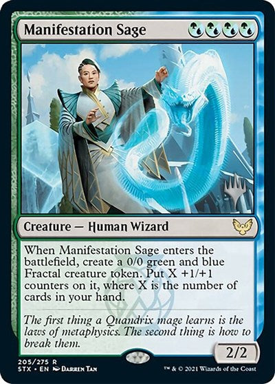 Manifestation Sage (Promo Pack) [Strixhaven: School of Mages Promos] | Webway Games