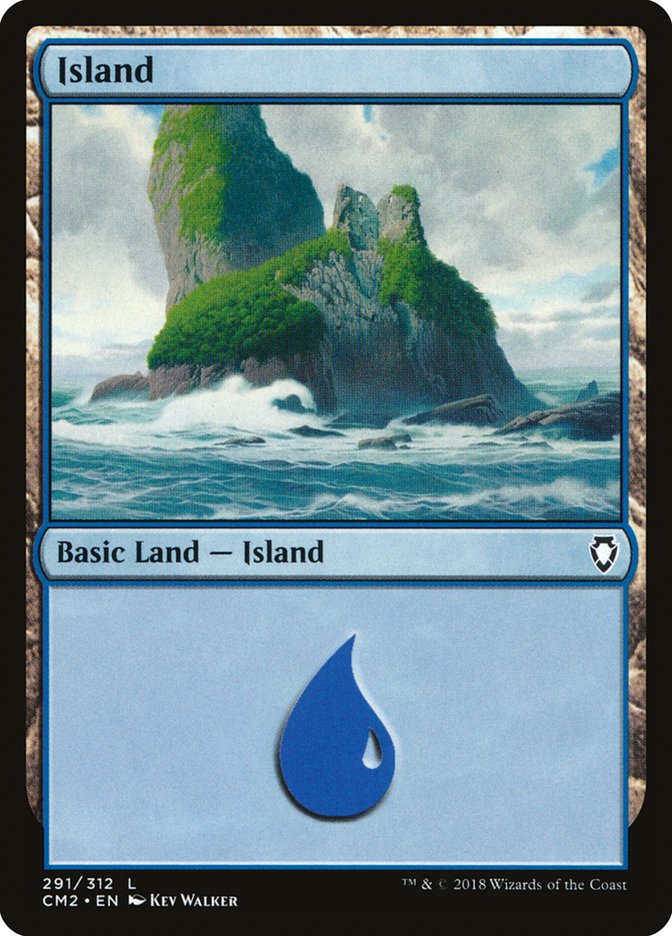 Island (#291) [Commander Anthology Volume II] | Webway Games