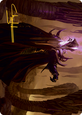 Extus, Oriq Overlord Art Card (Gold-Stamped Signature) [Strixhaven: School of Mages Art Series] | Webway Games