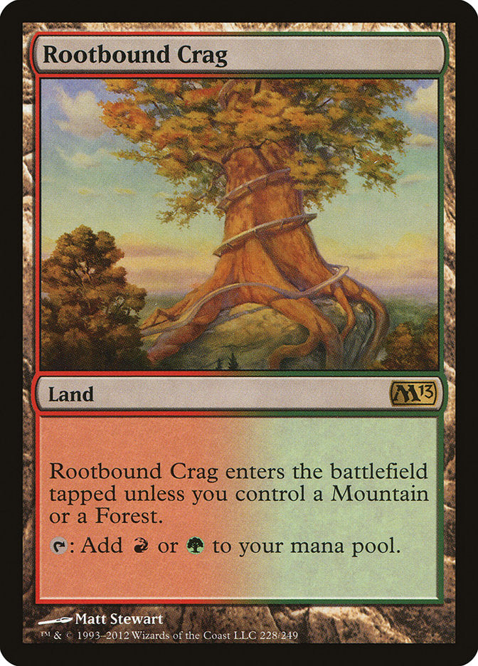 Rootbound Crag [Magic 2013] | Webway Games